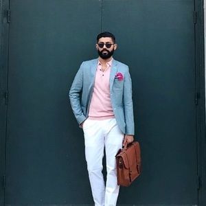 Green Topman Blazer. Men’s 38R